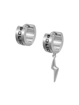 Police - Strike Mismatch Bolt Drop And Huggie Earrings - PEAGE0041102