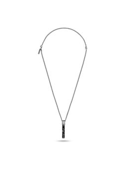 Police - Alpha Gunmetal Black Labradorite Chain Necklace - PEAGN0079003