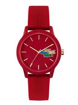Lacoste - L.12.12 2001184 Analog Red Dial Watch for Women