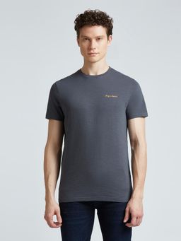 Pepe Jeans - Grey Graphic Print Short Sleeves T-Shirt