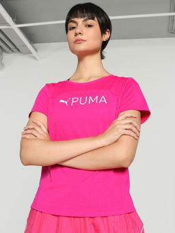 Puma - FIT ULTRABREATHE Womens Pink T-Shirt