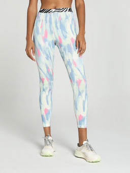 Puma - ANIMAL REMIX HW 7/8 Womens Multi-Color Tights