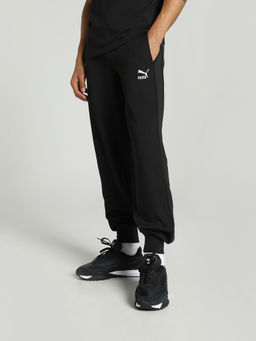 Puma - T7 Track Mens Black Track Joggers