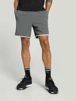 Puma - Team Mens Grey Shorts