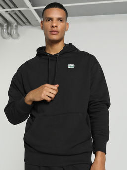Puma - T7 SUPER Mens Black Hoodie