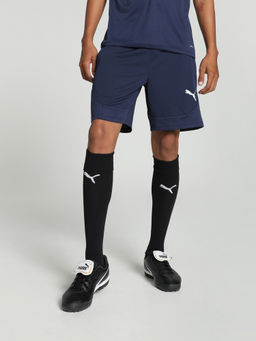 Puma - Team FINAL Training Mens Navy Blue Shorts