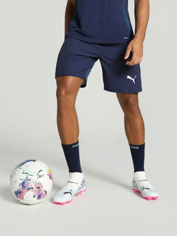 Puma - individual RISE Mens Navy Blue Shorts