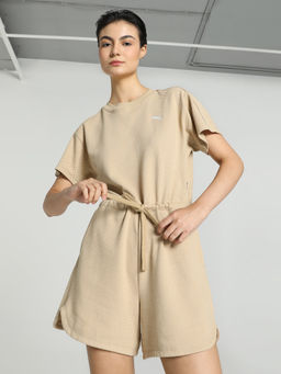 Puma - HER Womens Beige Jumpsuits
