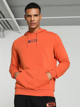 Puma - Varsity Graphic OH Mens Black Hoodie