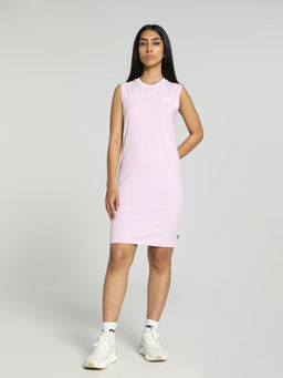 Puma - Essentials+ Womens Purple Mini Dress