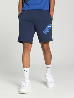 Puma - POWER Graphic Mens Navy Blue Shorts