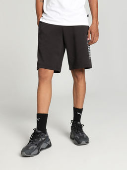 Puma - Essentials+ LOGO LAB Mens Black Shorts