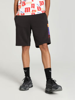 Puma - Essentials LOGO LAB Mens Black Shorts