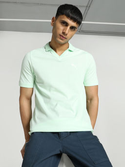 Puma - Essentials Mens Light Turquoise Polo T-Shirt
