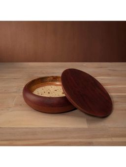 Ellementry - Red Mango Wood Roti Box