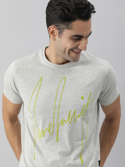 Rare Rabbit - Grey Casual T-Shirts