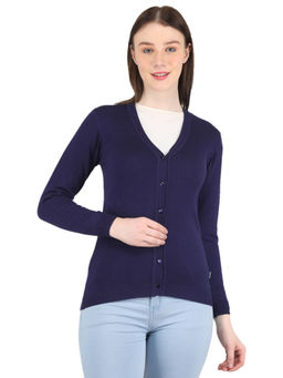 Monte Carlo - By Blue Solid Cardigan