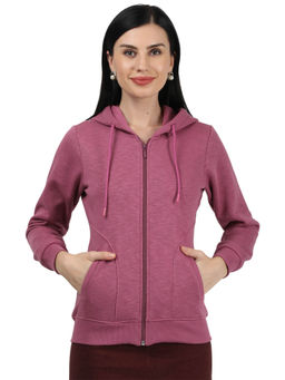 Monte Carlo - By Pink Solid Sweatshirt