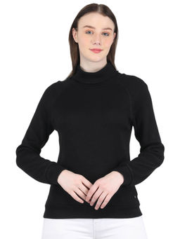 Monte Carlo - Black Self Design Tops