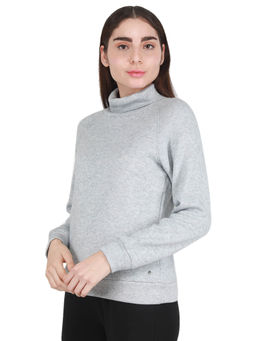 Monte Carlo - Grey Self Design Tops