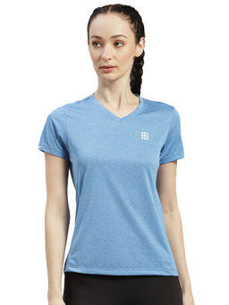 Rock.it - Blue Solid T-Shirt
