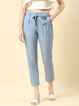 Monte Carlo - Blue Solid Pants