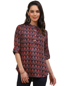Monte Carlo - Red Print Tops