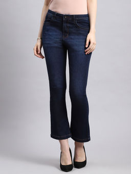 Monte Carlo - Blue Light Wash Bel Bottom Jeans