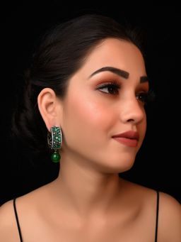 AG'S - Mitakshi Victorian Bali With Green Stone