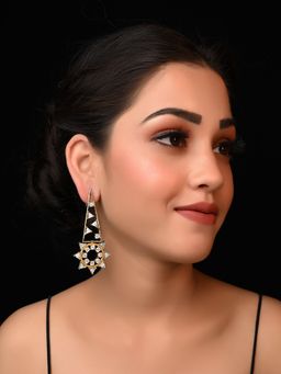 AG'S - Rushali Stylish Golden Earrings