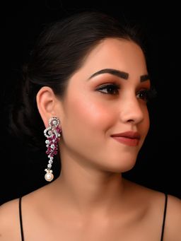 AG'S - Molisha Long Ruby Danglers