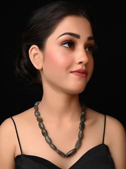 AG'S - Babli Aventurine Beads Necklace