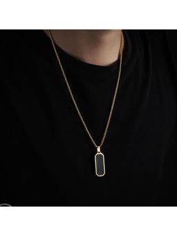 Salty Alpha - Gold Cutting Edge Reversible Chain Necklace