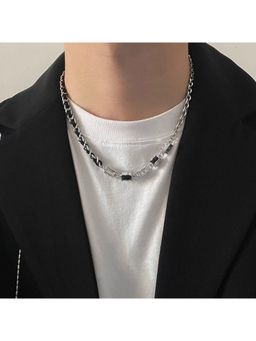 Salty Alpha - Black Yonaka Prism Chain Necklace