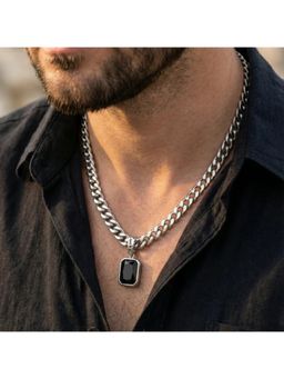 Salty Alpha - Black Rhinestone Necklace