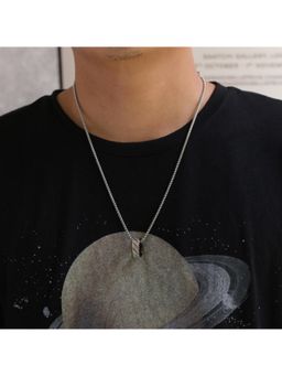Salty Alpha - Silver Obsidian Talon Necklace