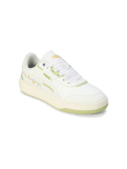 Puma - Tori Flower Farm Girl Sneakers White & Green