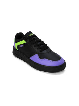 Puma - Court Classic Kid Sneakers Black & Purple