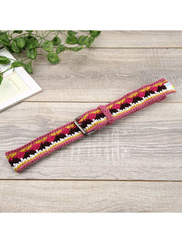 Magic Needles - Multi-Color Handmade Crochet Belts