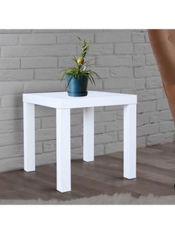 HomeTown - Larix Side Table in White Colour