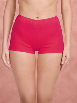 Shyaway - Women Pink Solid Boyshots