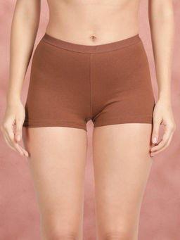 Shyaway - Women Brown Solid Boyshots
