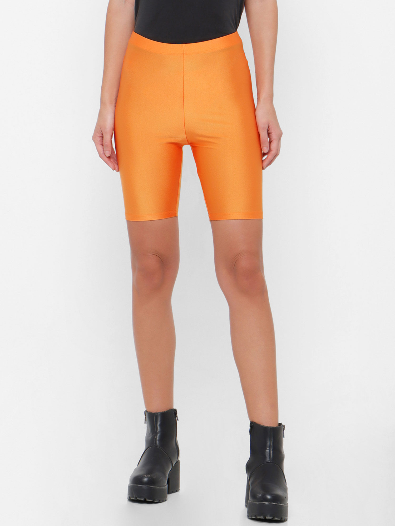 forever 21 high rise biker shorts