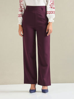 U.S. POLO ASSN. - Wide Leg Satin Trousers