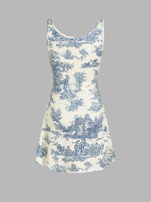 toile de jouy ruched mini dress Buy Cider Toile De Jouy Ruched Mini Dress Online
