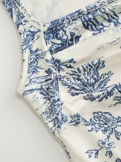 toile de jouy ruched mini dress Buy Cider Toile De Jouy Ruched Mini Dress Online