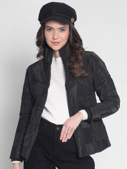 CRIMSOUNE CLUB - Women's Black Puffer Jacket