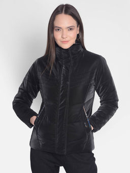CRIMSOUNE CLUB - Women's Black Puffer Jacket