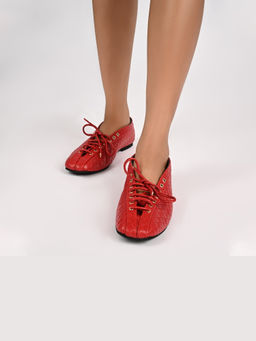 SKO - Eli Red Loafers