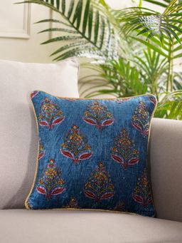 Pure Home + Living - Zain Blue Cushion Cover (16x16 inches)
